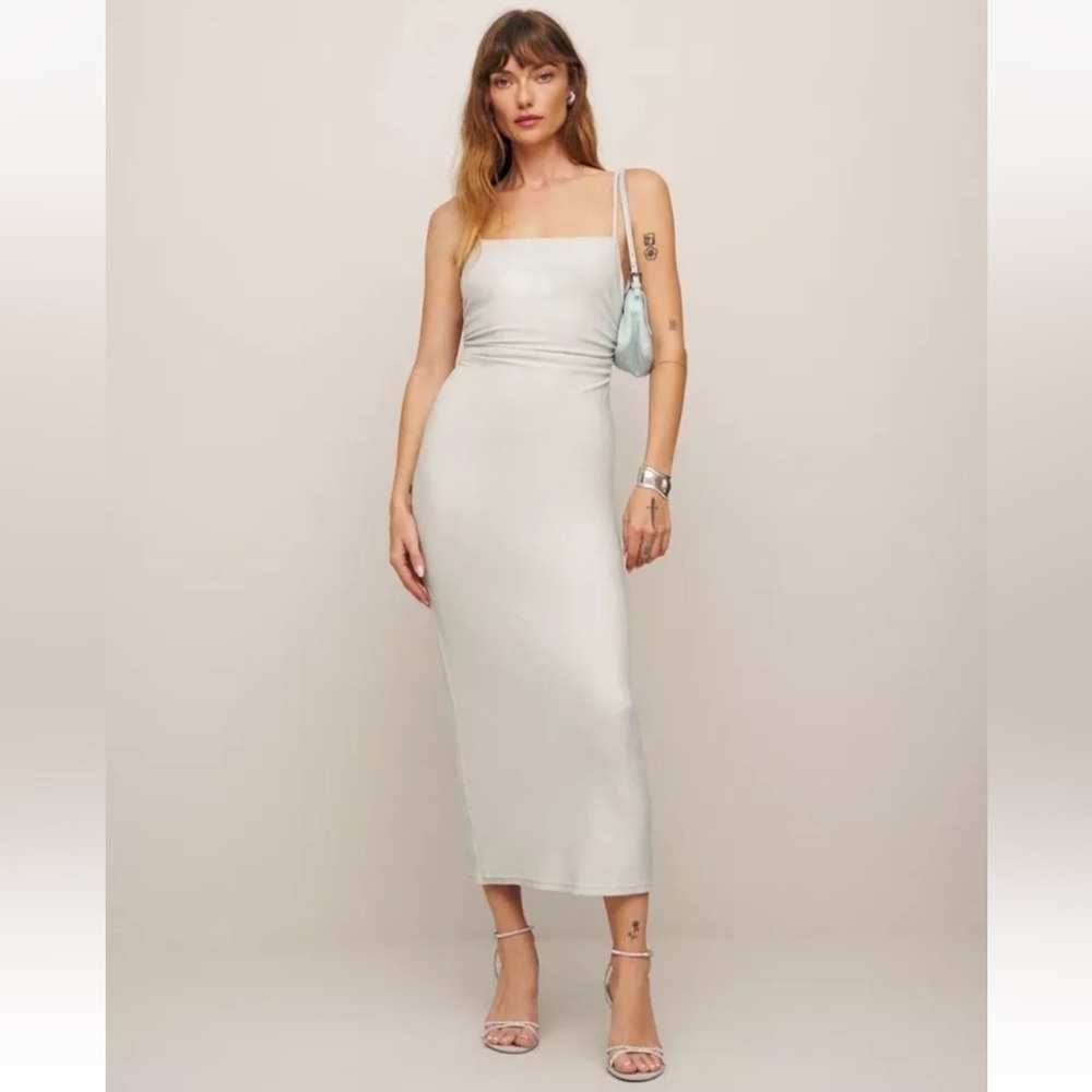 REFORMATION Breslin Midi Dress